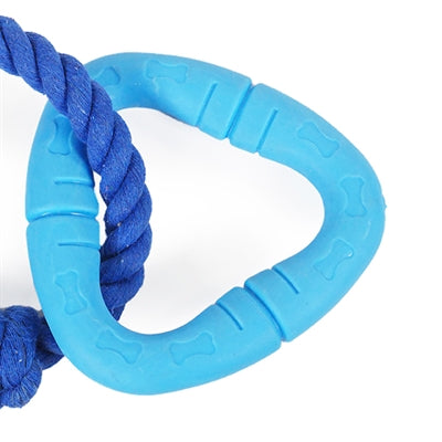 Battersea Triangel Rubber Rope Blue