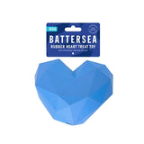 Battersea feeding ball hjerte gummiblå