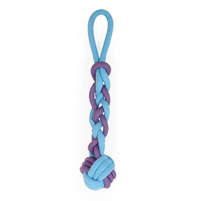 Battersea Rope Rubber Tug Blue