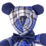 Rosewood Blueberry Bear checkered blue