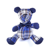 Rosewood Blueberry Bear checkered blue