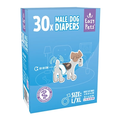 Easypets pañales para perros macho