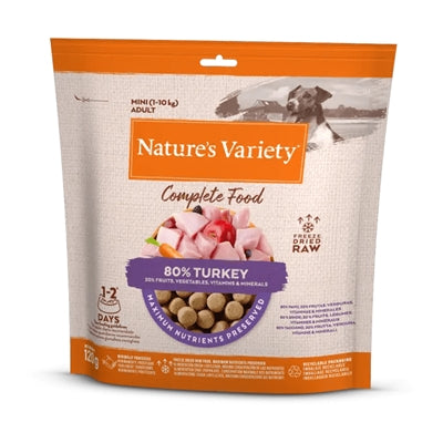 Naturs Variety Freeze Dried Mini Turkiet