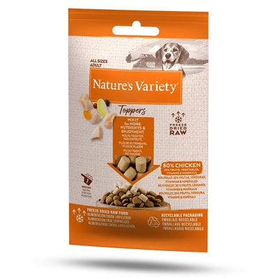 Nature Variety Freeze getrocknete Topper Hühnchen