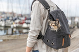 Trixie sinn nordesch Hond Bags Rucksak Bjorn schwaarz