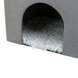 Trixie cat house harvey gray-white black