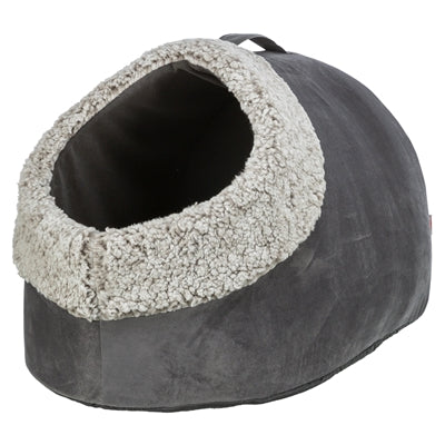 Trixie Cat Basket Iglo Calida Heat-Reflecting Grey-White Black