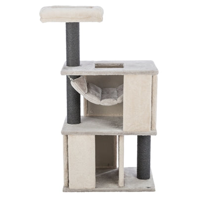 Trixie Junior Scratching Post Harvey avec un pinceau blanc noir