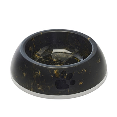 Savic Food Bowl Delice 3 Marmor Schwarz Gold