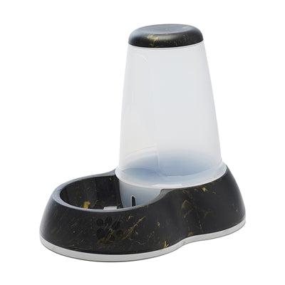 Savic Drink Bowl Loop Marble Black Gold