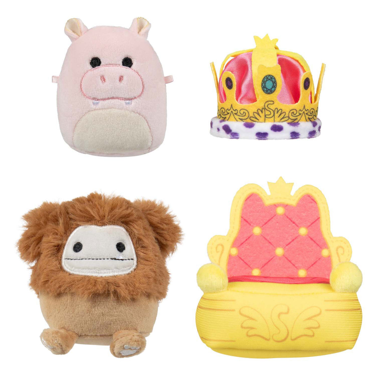Squishmallows cuddly plush micromallows - parade float, 4 pcs.