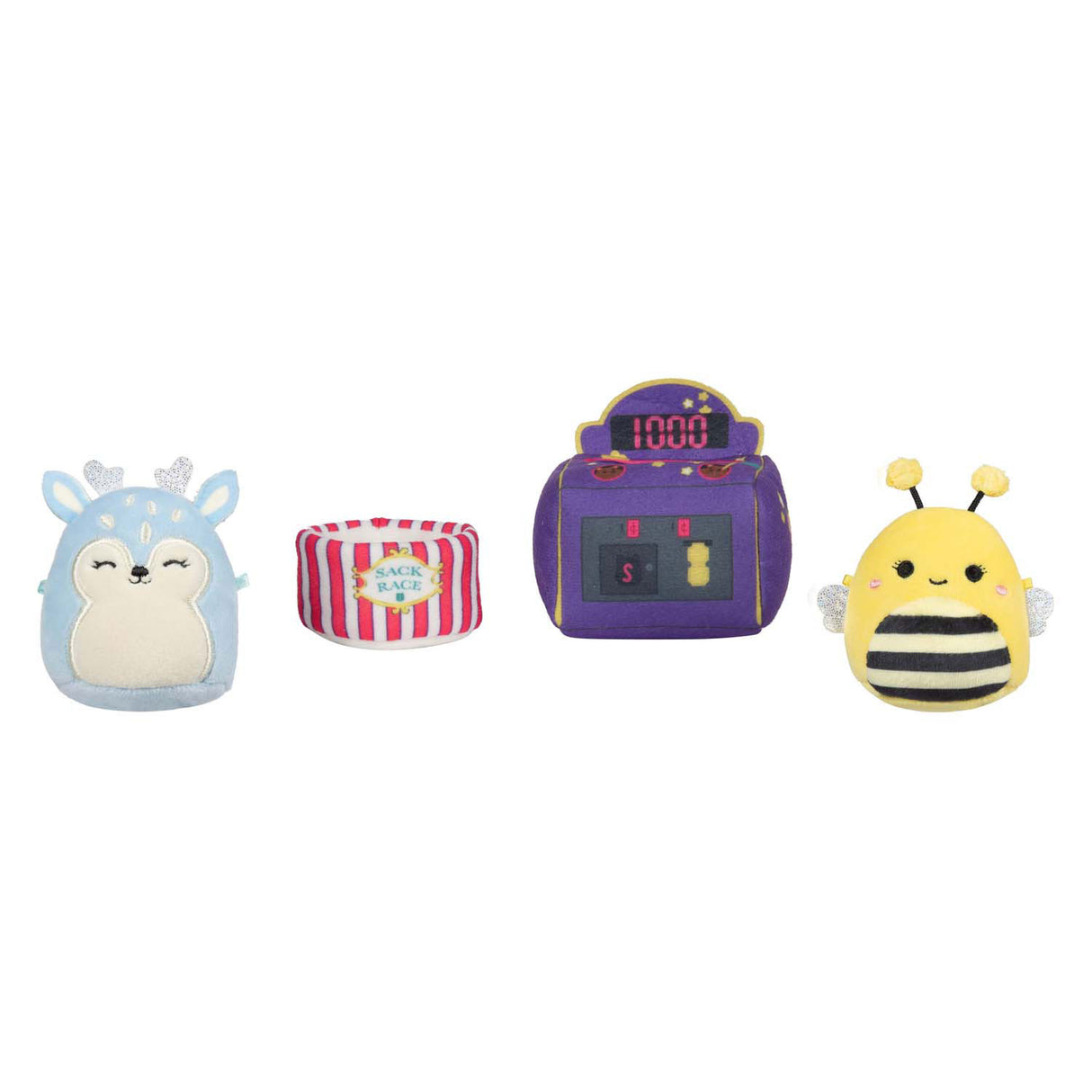Squishmallows cuddly toy plush micromallows - game on, 4 pcs.