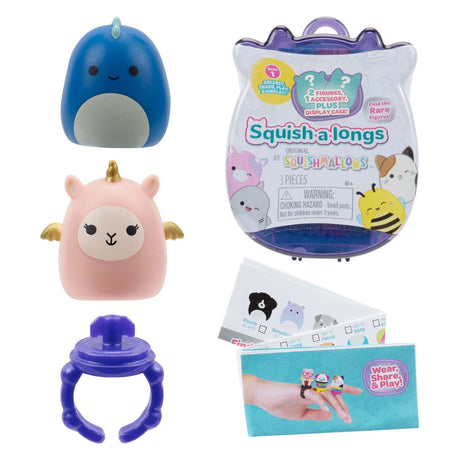 Jazwares squishmallows squish-a-longs overraskelse leketøy figur