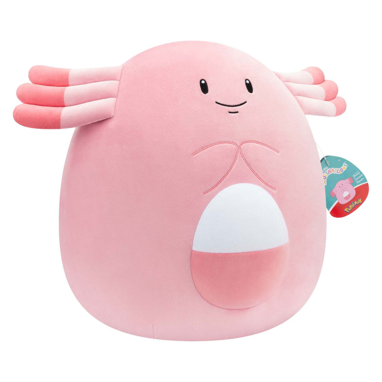 Squishmallows pokémon cuddly toy plush - chansey, 35cm