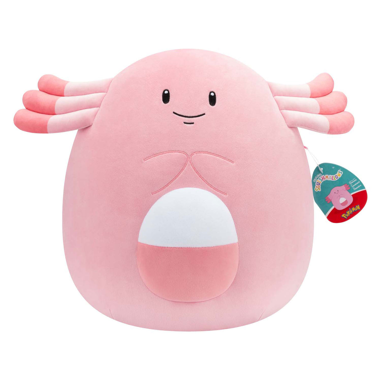 Squishmallows pokémon cuddly toy plush - chansey, 35cm