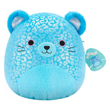 Squishmallows cuddly toy plush - blue jaguar, 30cm