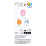 Jazwares squishmallows cuddly toy plush - micromallows auggie, weaver, zinx - 3 pcs.