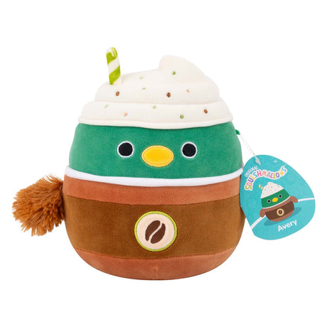 Plišasta igračka za crkljanje Squishmallows - račka avery - 19 cm