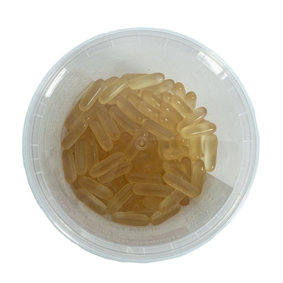 Animal drugstore salmon oil capsules