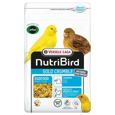 Nutribird gold crumble dry egg food canaries