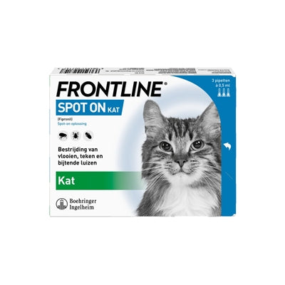 Frontline cat spot on