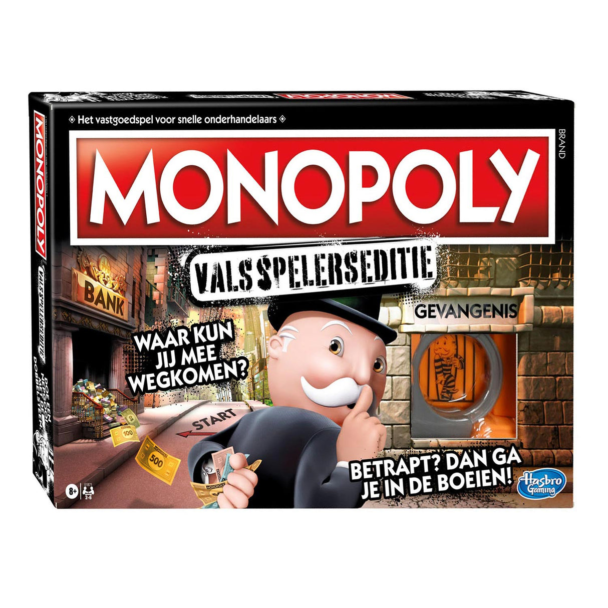 Hasbro Monopoly Valslesters edition Dutch