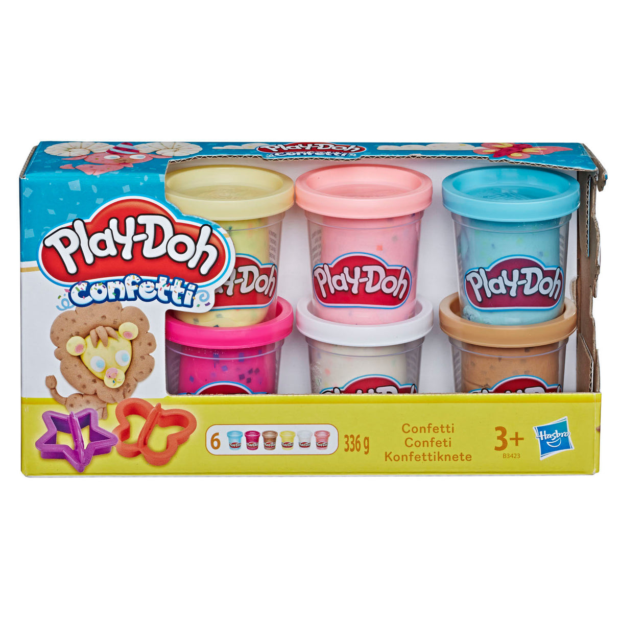 Play-DOH Konfetti Doh 6-Pack