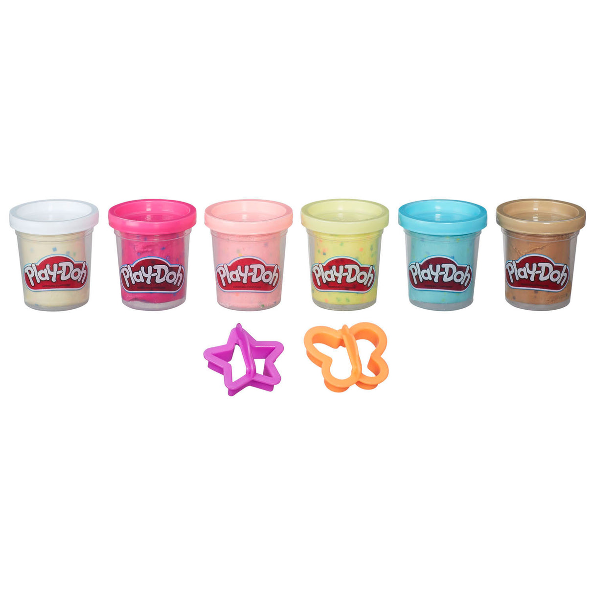 Play-doh confetti doh 6-pack