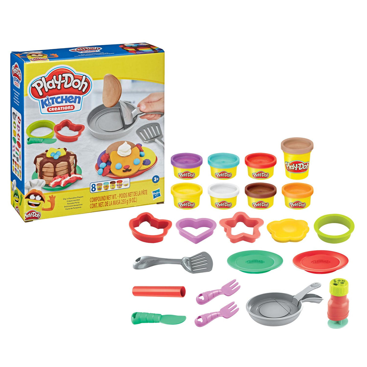 Play-Doh Flip in the pan