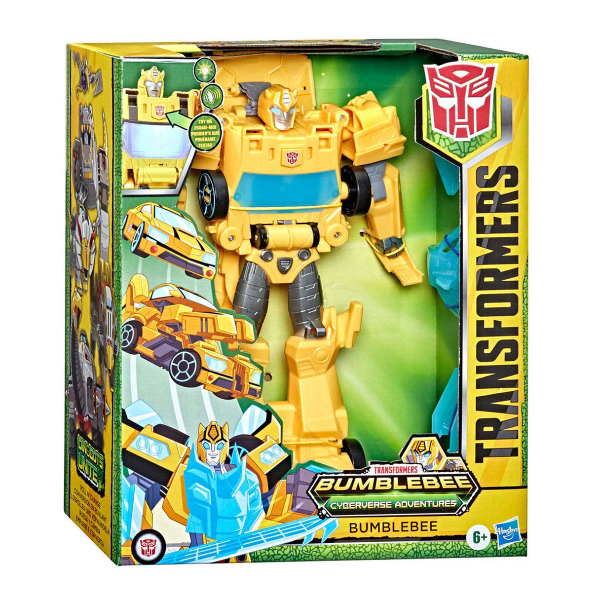 Hasbro Transformers Cyberverse Roll in Transform Bumblebee