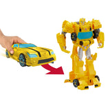 Hasbro Transformers Cyberverse Rull an transforméiert Bumblebee