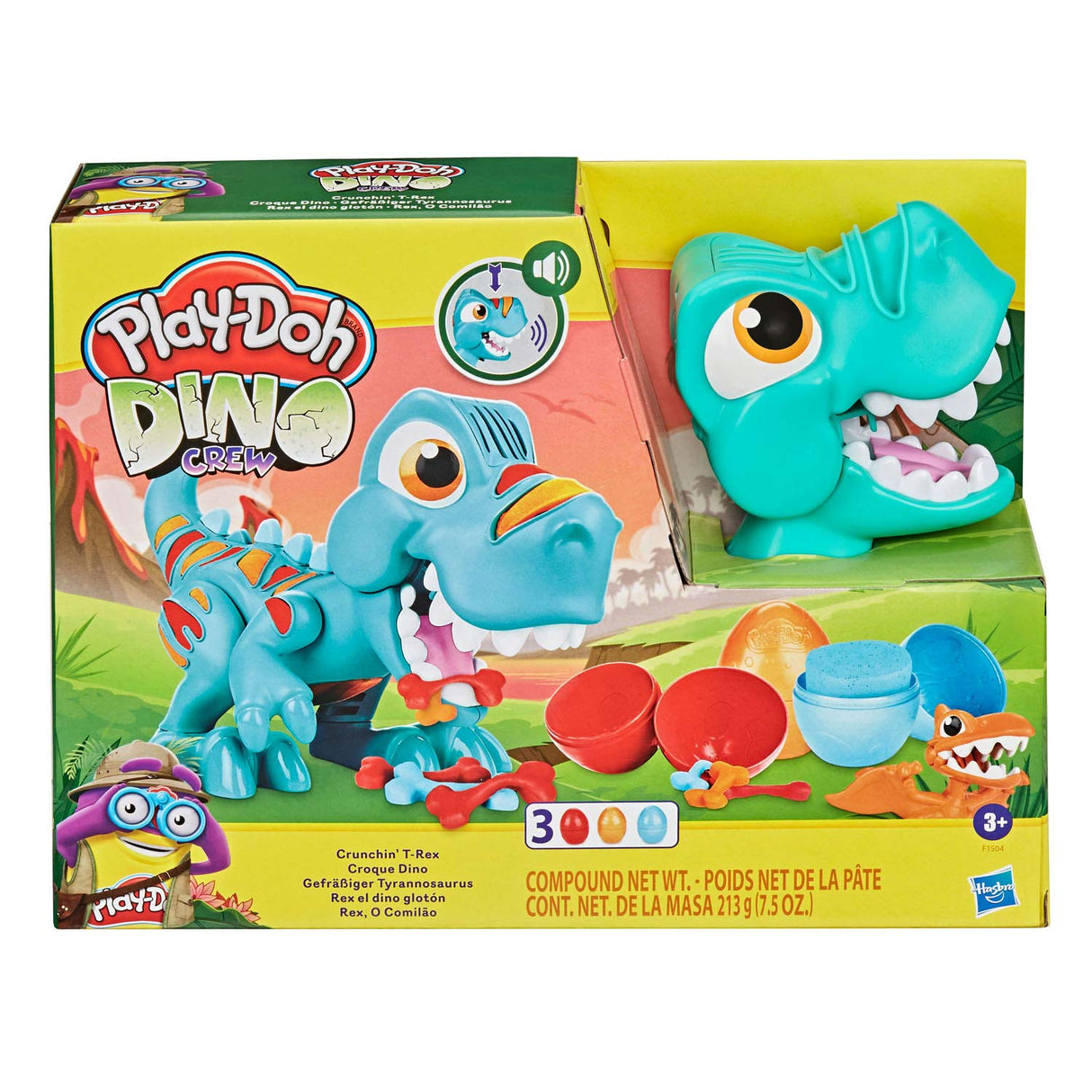 Play-doh play-doh besättning som lyckas t-rex