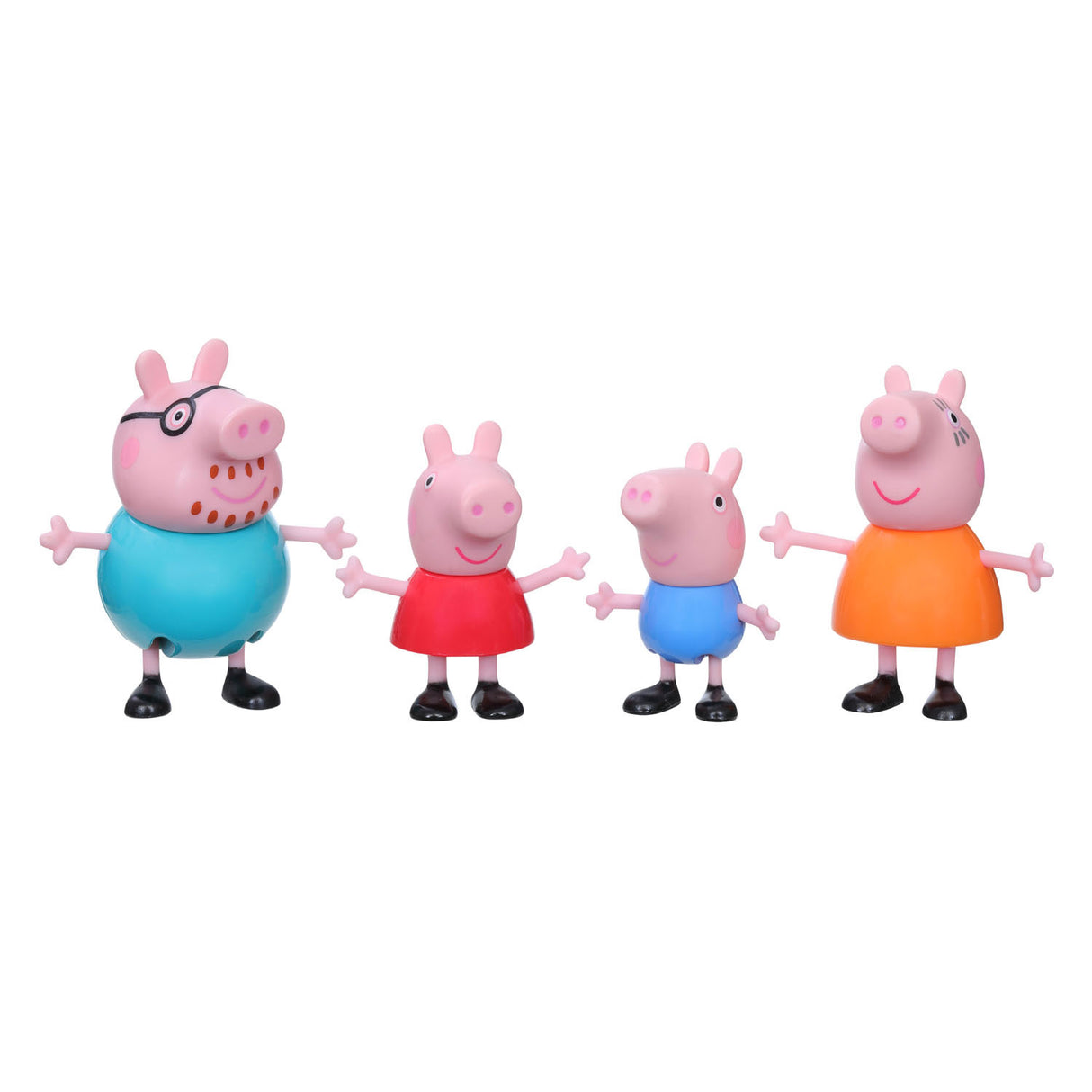 Hasbro Peppa Pig Peppas familie 4 klassiske figurer