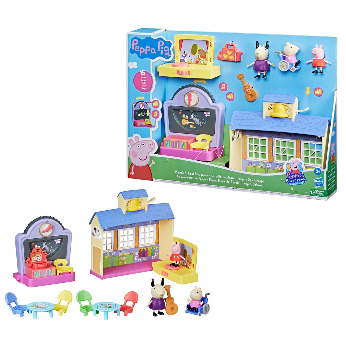 Hasbro peppa pig šolski set