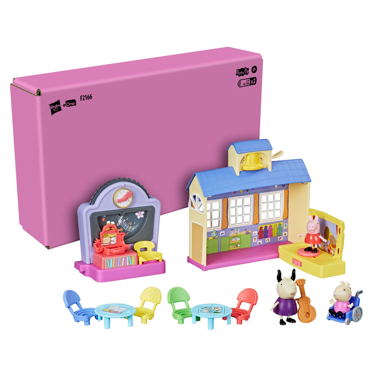 Hasbro peppa pig šolski set