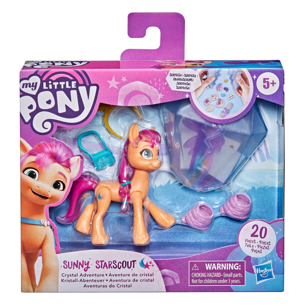 Hasbro My Little Pony Film Kristal Adventures Sunny Starscout