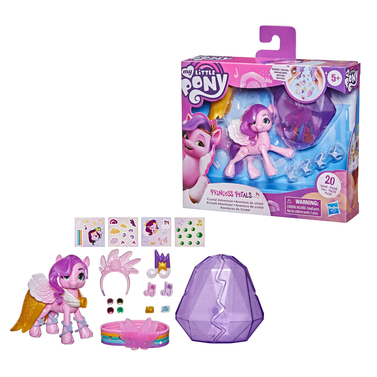 Hasbro My Little Pony Film Kristal Adventures Petali