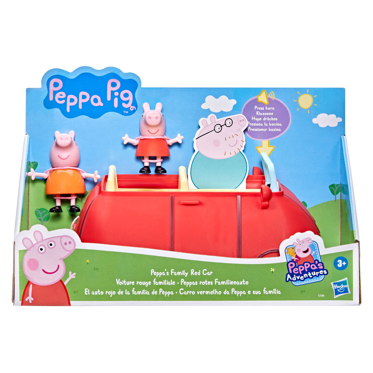 Hasbro Peppa Pig red car