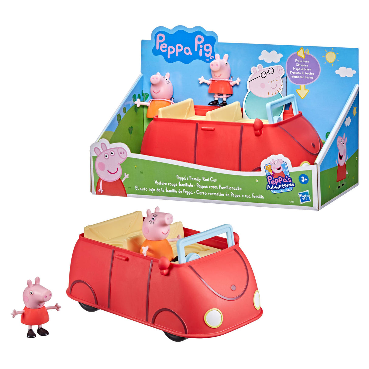 COCHE RED REDO DE PIPA PPPA Peppa