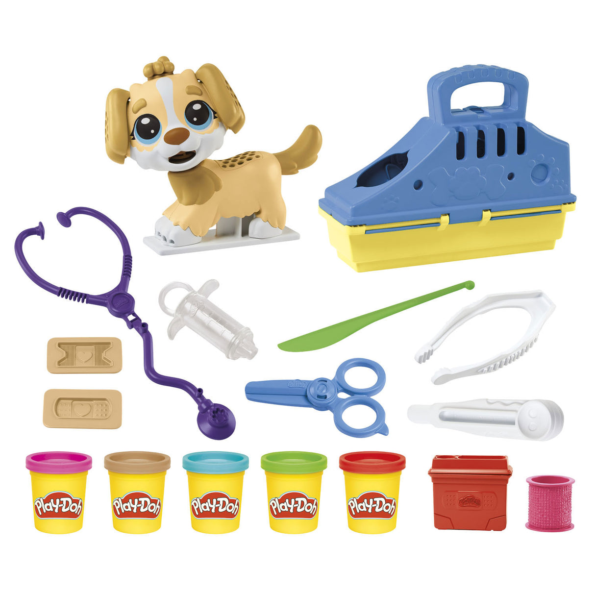 Hasbro Care N Carry Dierenarts Klei Speelset