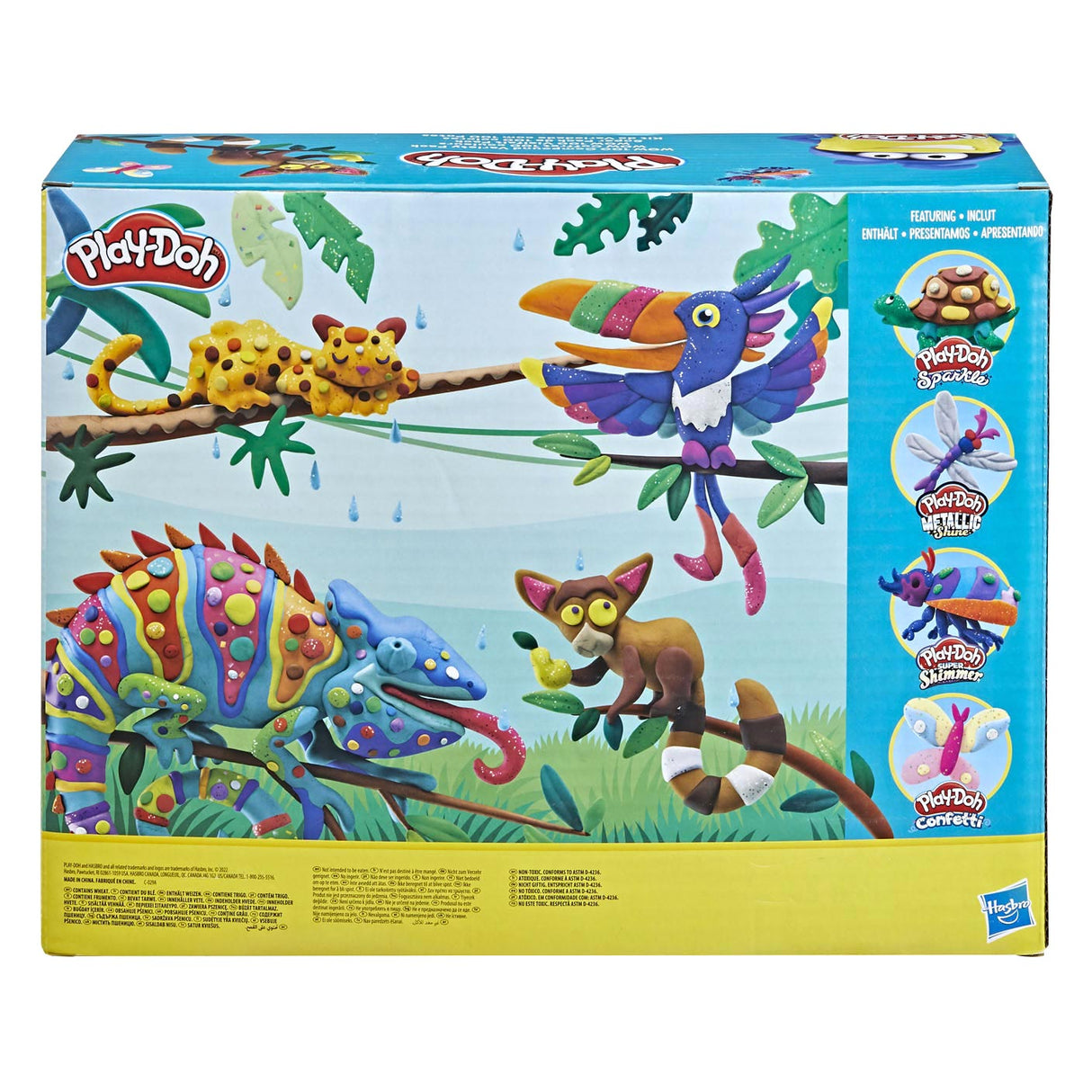 Play-doh wow 100 sammansatt variationspaket, 100 burkar