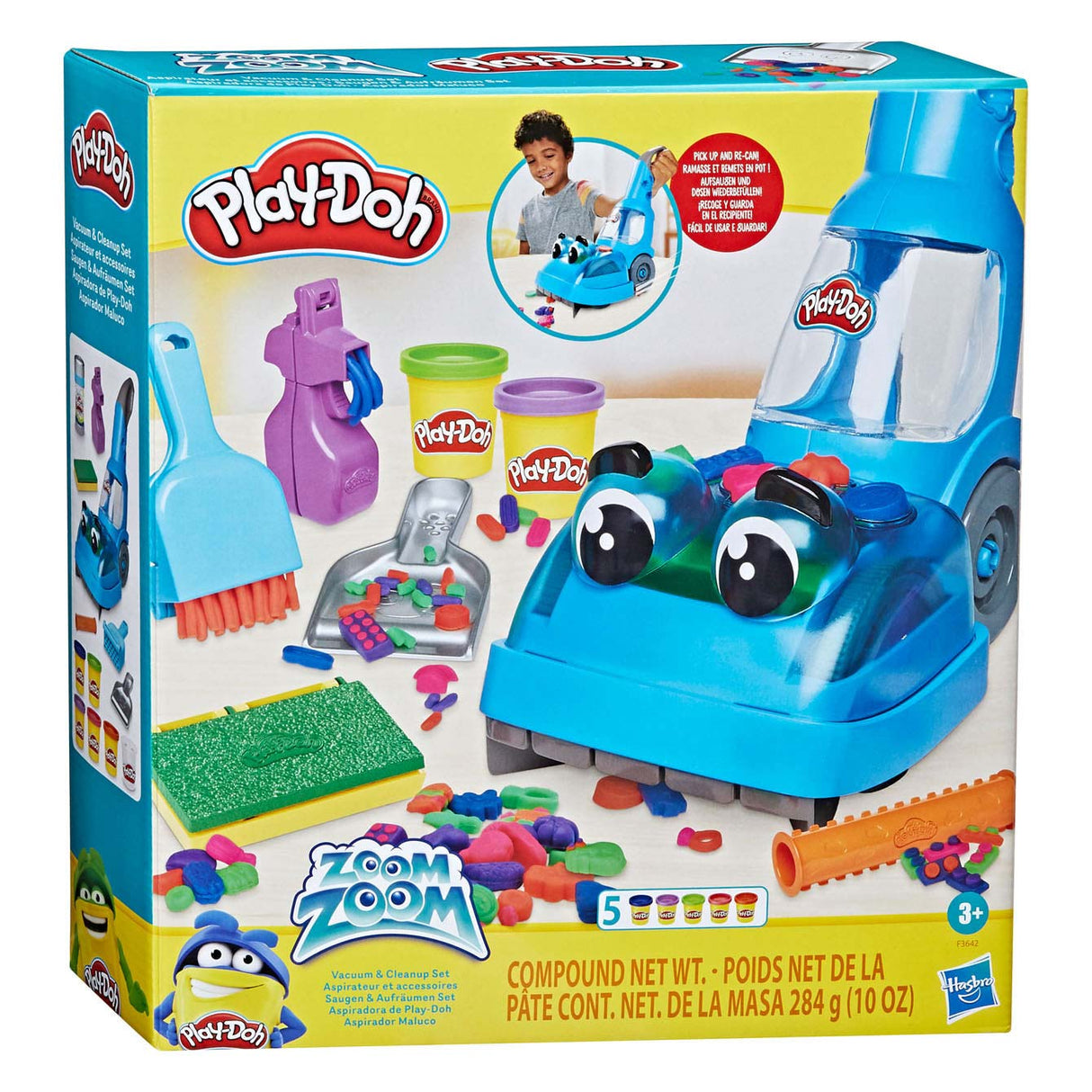 Play-Doh Zoom Cleaner i czyszczenie zestawu