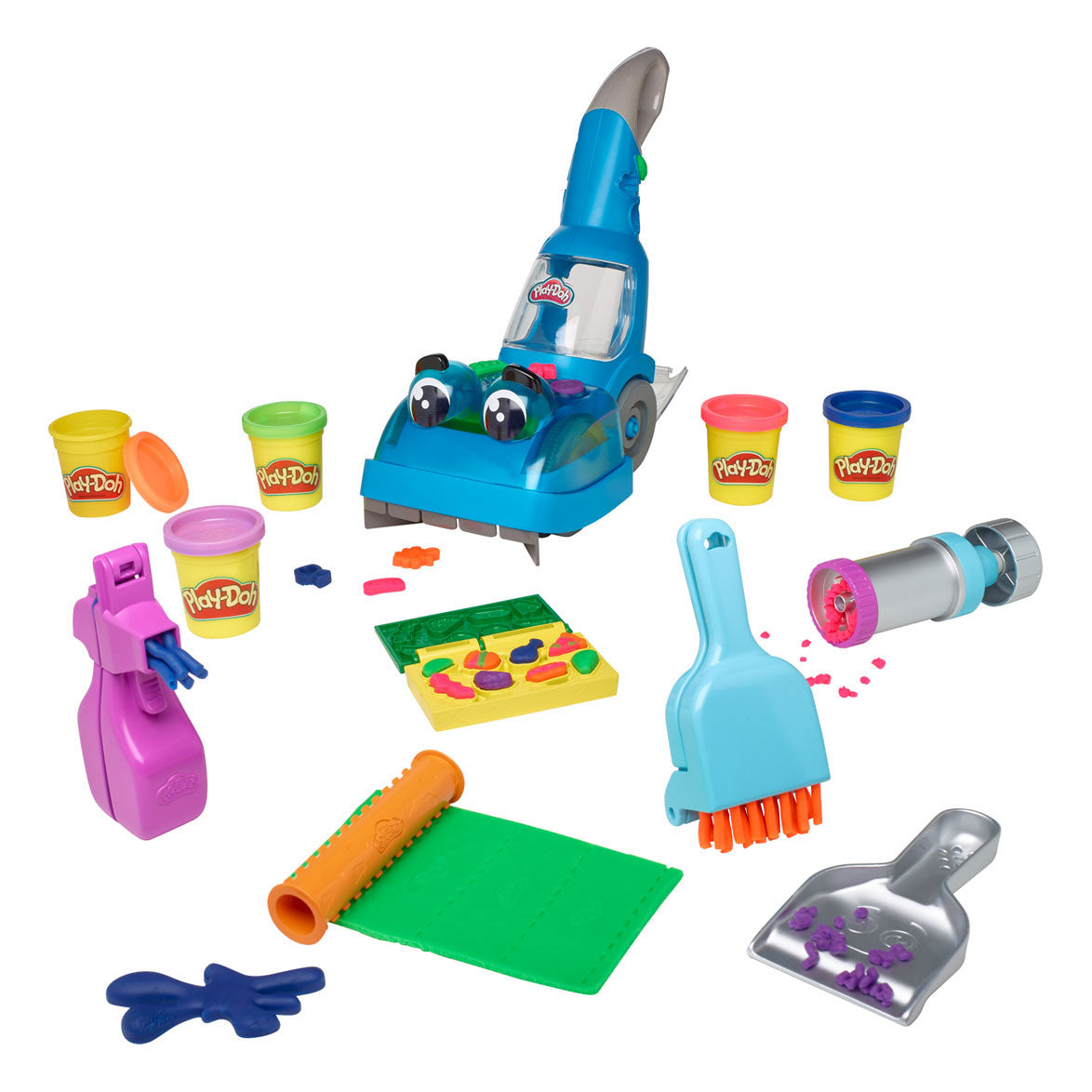 Play-Doh Zoom aspirapolvere e set di pulizia