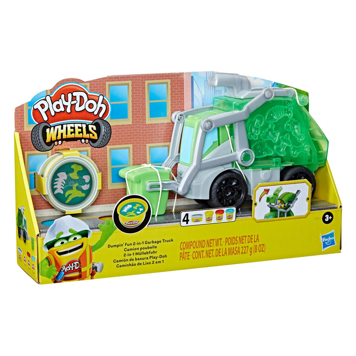 Play-doh Dumpin Fun 2in1 Camion à ordures