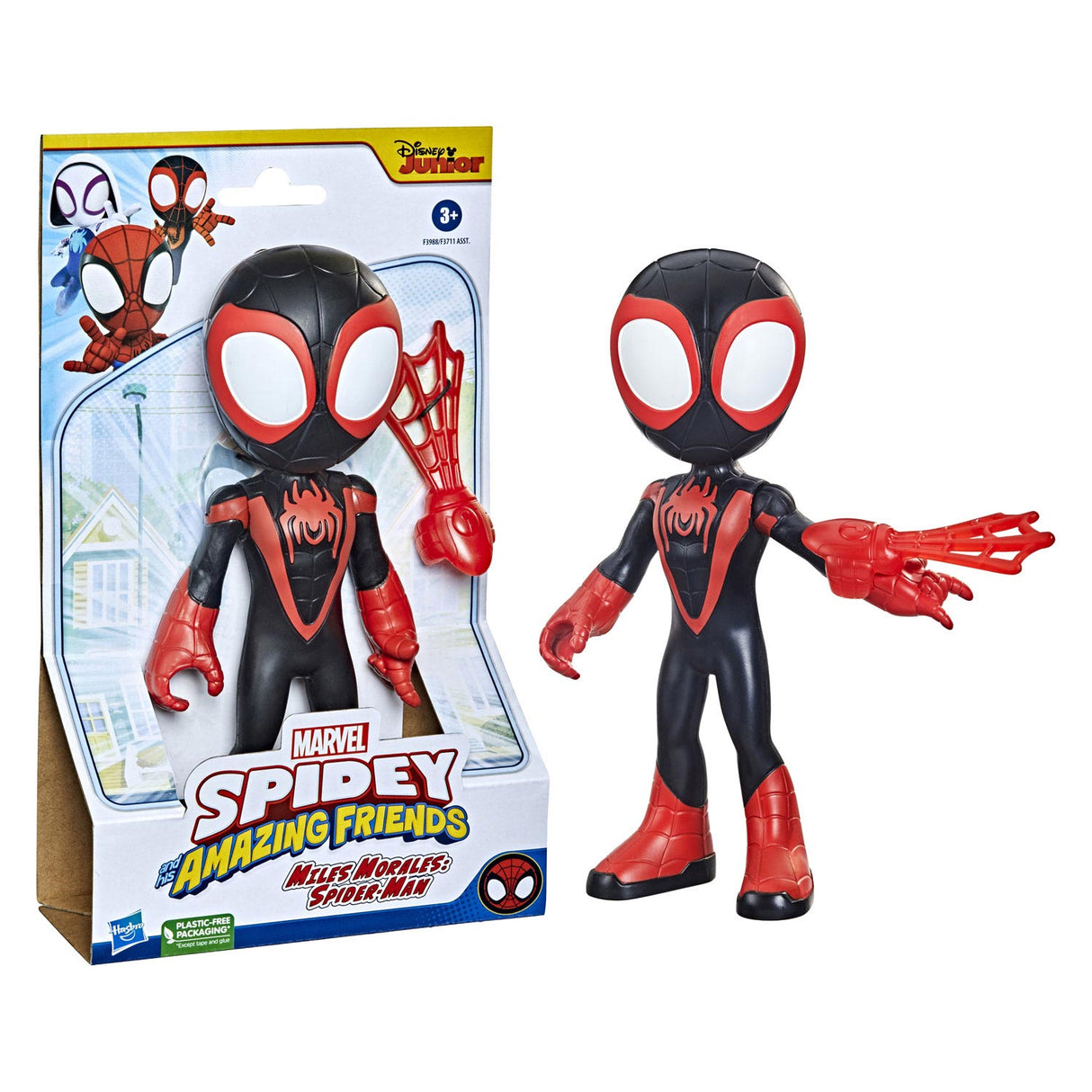 Hasbro Spidey och hans fantastiska vänner Miles Morales Spider-Man actionfigur