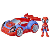 Hasbro Spidey and His Amazing Friends Glow Tech Web-Crawler and Spidey action figure