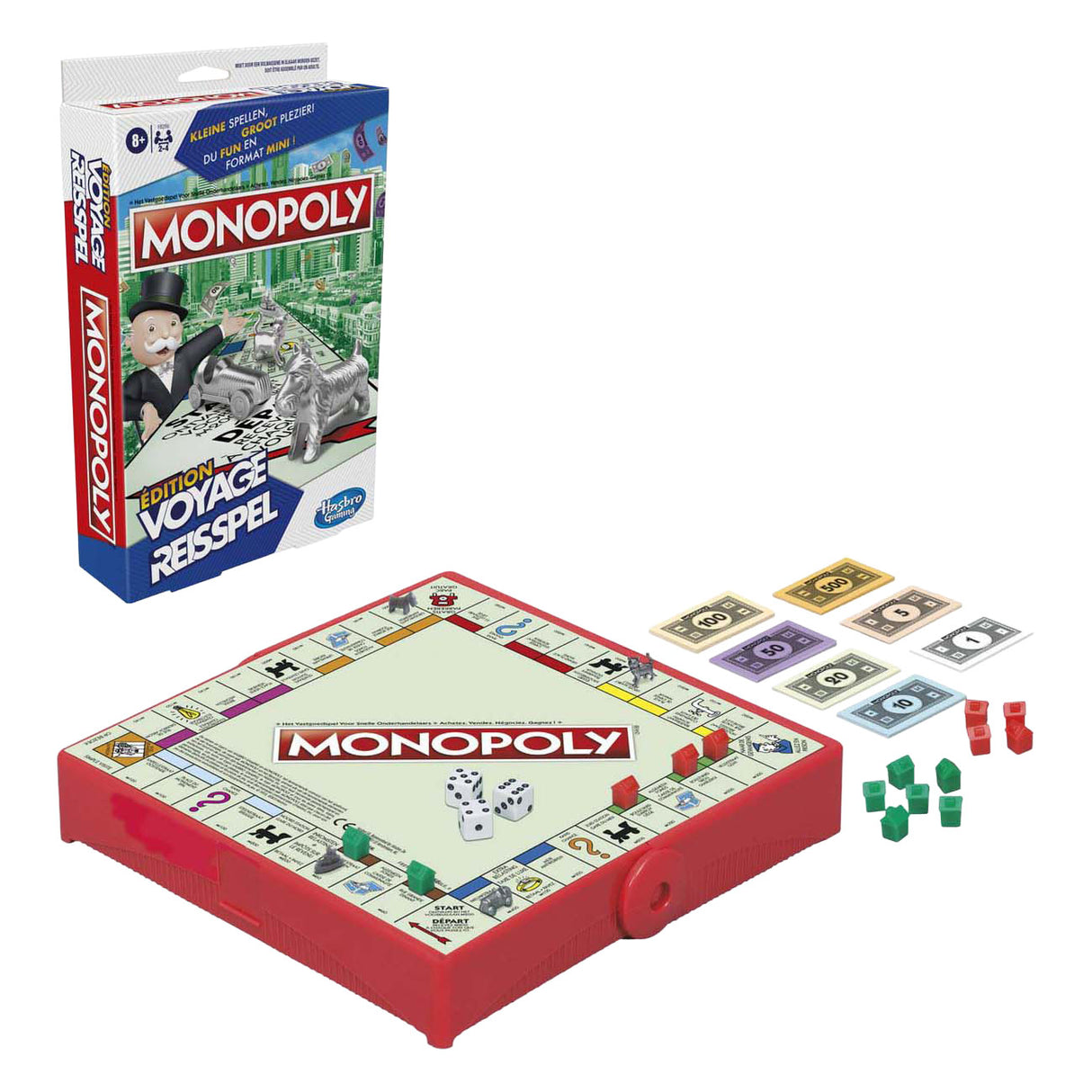Hasbro Monopoly Belgium travel game