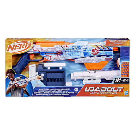 Nerf loadout arktický zerostriker blaster