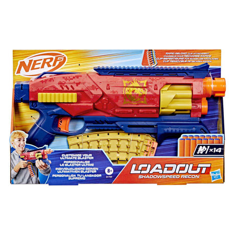 Nerf loadout shadowspeed prieskumný blaster