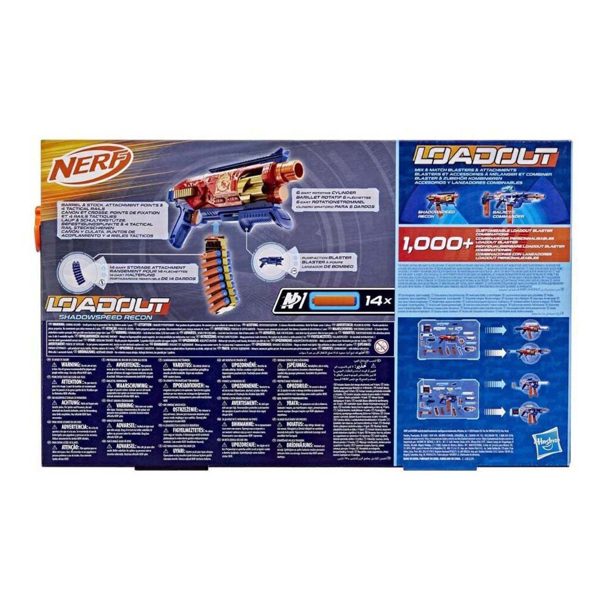 Nerf load out shadowspeed recon